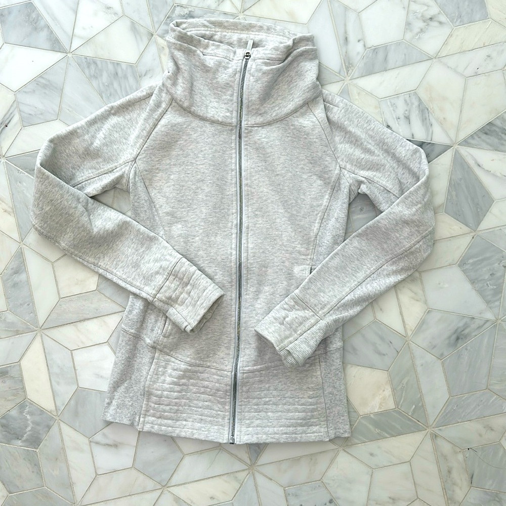 Lululemon Scuba Full Zip Funnel Neck Sweatshirt Jacket